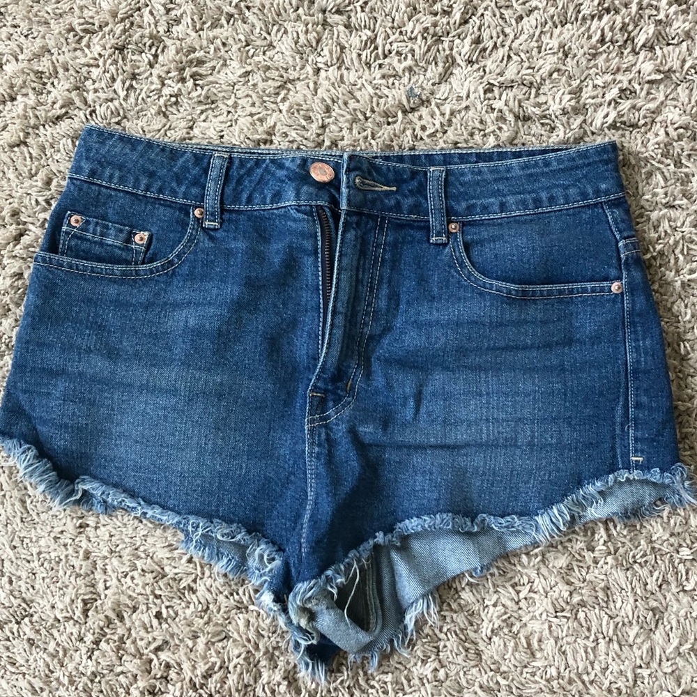 Urban Outfitters Super High Rise Jean Shorts
